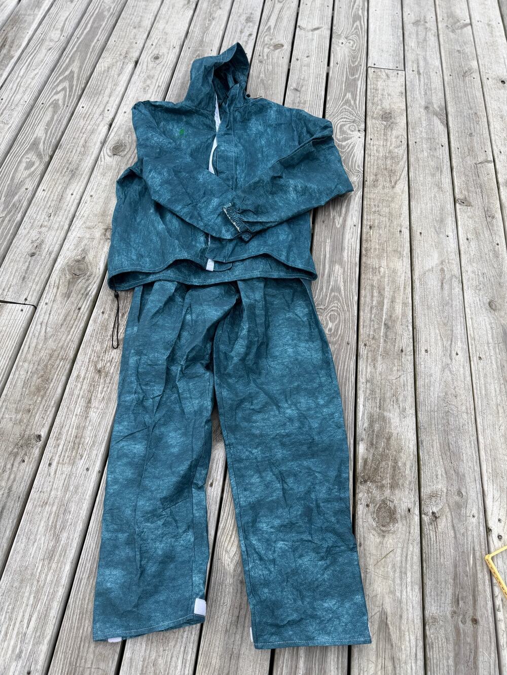 Frog Toggs Men's Rain Suit - Teal - Size Large